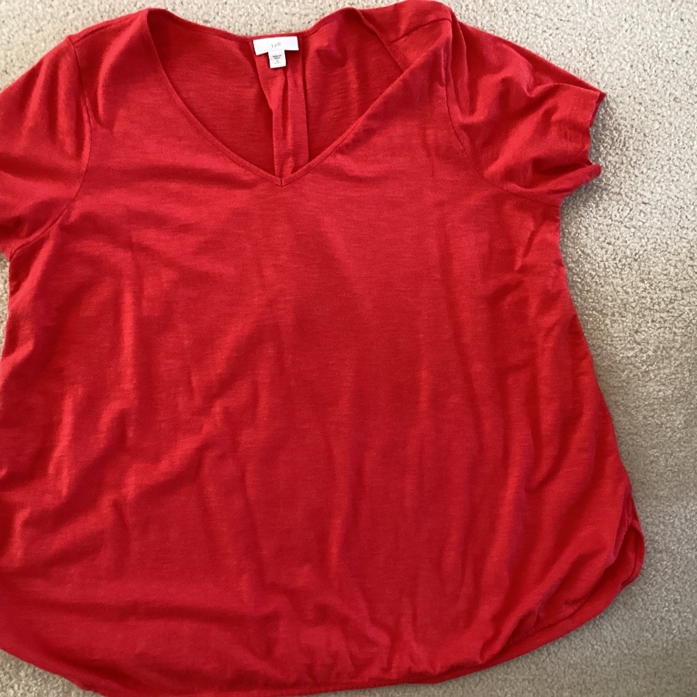 J Jill xl red top